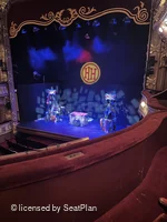 Apollo Theatre Dress Circle B7 view from seat photo