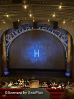 Lyric Theatre Balcony C11 view from seat photo