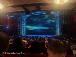 Broadway Theatre Orchestra T7 view from seat photo