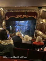 Apollo Theatre Grand Circle F20 view from seat photo