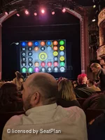 Shaftesbury Theatre Stalls N15 view from seat photo
