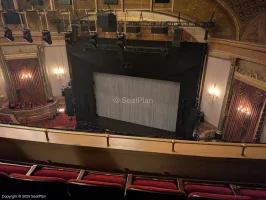 St James Theatre Balcony C16 view from seat photo