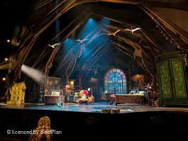 Barbican Theatre Stalls C11 view from seat photo