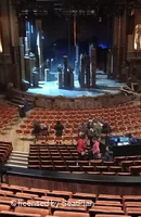 Alexandra Palace Theatre Circle H13 view from seat photo