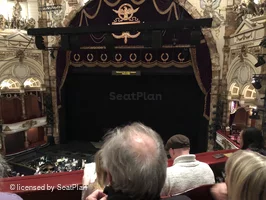 London Coliseum Upper Circle C15 view from seat photo