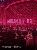 Al Hirschfeld Theatre Orchestra K101 view from seat photo