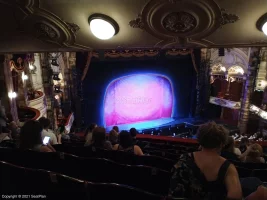 London Coliseum Upper Circle J52 view from seat photo