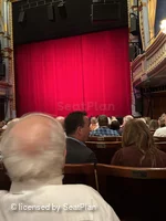 Harold Pinter Theatre Stalls L4 view from seat photo