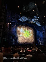 Apollo Victoria Theatre Stalls M43 view from seat photo