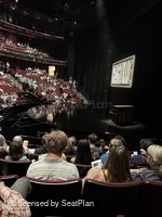 Vivian Beaumont Theater Orchestra K512 view from seat photo