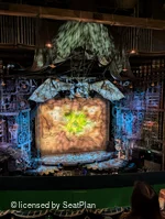 Apollo Victoria Theatre Dress Circle D29 view from seat photo