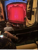 Hudson Theatre Dress Circle D14 view from seat photo