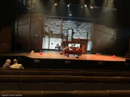 Barbican Theatre Stalls F23 view from seat photo