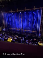 Lena Horne Theatre Front Mezzanine A8 view from seat photo