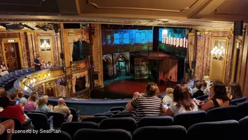 Theatre Royal Haymarket Royal Circle H1 view from seat photo