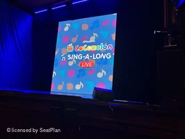 St Martin's Theatre Stalls B17 view from seat photo