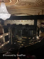 Lyric Theatre Balcony B4 view from seat photo