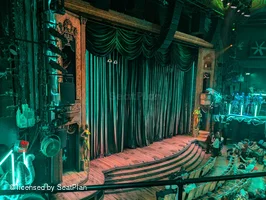 Studio 54 Theatre Front Mezzanine BB13 view from seat photo