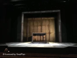 Barbican Theatre Stalls G17 view from seat photo