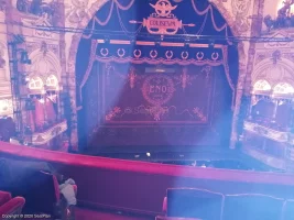 London Coliseum Upper Circle D38 view from seat photo