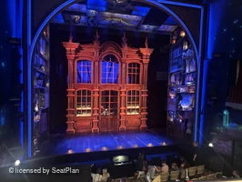 Savoy Theatre Dress Circle A21 view from seat photo