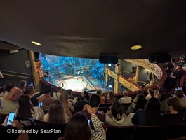 Tom Stoppard Theatre Upper Circle Standing4 view from seat photo