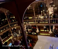 Sam Wanamaker Playhouse Playhouse Upper Gallery CD4 view from seat photo