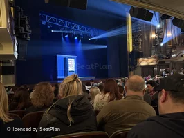 Nederlander Theatre Orchestra M23 view from seat photo