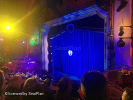 St James Theatre Mezzanine D26 view from seat photo