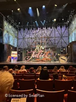 Stephen Sondheim Theatre Orchestra H106 view from seat photo