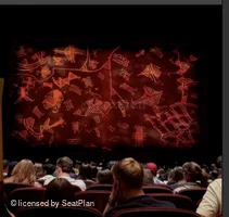 Minskoff Theatre Orchestra Q111 view from seat photo