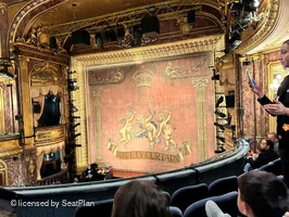 Theatre Royal Haymarket Royal Circle D7 view from seat photo
