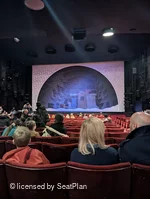 Peacock Theatre Stalls T11 view from seat photo