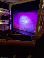 Criterion Theatre Dress Circle C2 view from seat photo