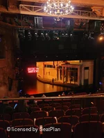 August Wilson Theatre Mezzanine H11 view from seat photo