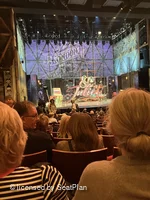 Stephen Sondheim Theatre Orchestra N118 view from seat photo