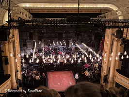 Hudson Theatre Balcony H106 view from seat photo