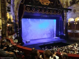 London Coliseum Dress Circle D49 view from seat photo