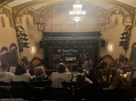 Golden Theatre Rear Mezzanine G105 view from seat photo