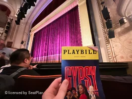 Majestic Theatre Orchestra C10 view from seat photo