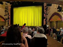 Golden Theatre Orchestra O101 view from seat photo