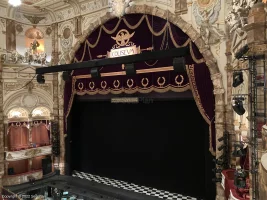 London Coliseum Upper Circle B2 view from seat photo