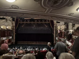 London Coliseum Dress Circle G19 view from seat photo