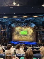 Gershwin Theatre Mezzanine H115 view from seat photo