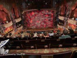 Lyceum Theatre Grand Circle E23 view from seat photo
