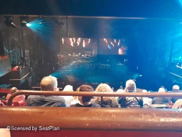 Peacock Theatre Dress Circle E21 view from seat photo