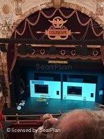 London Coliseum Balcony J20 view from seat photo