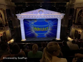 Theatre Royal Drury Lane Grand Circle D27 view from seat photo