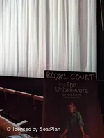 Royal Court Theatre Stalls C4 view from seat photo