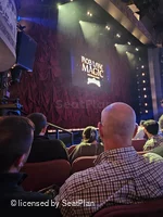 Broadhurst Theatre Orchestra E13 view from seat photo